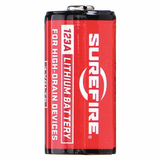 Surefire Battery Lithium Size 123A 3VDC PK12