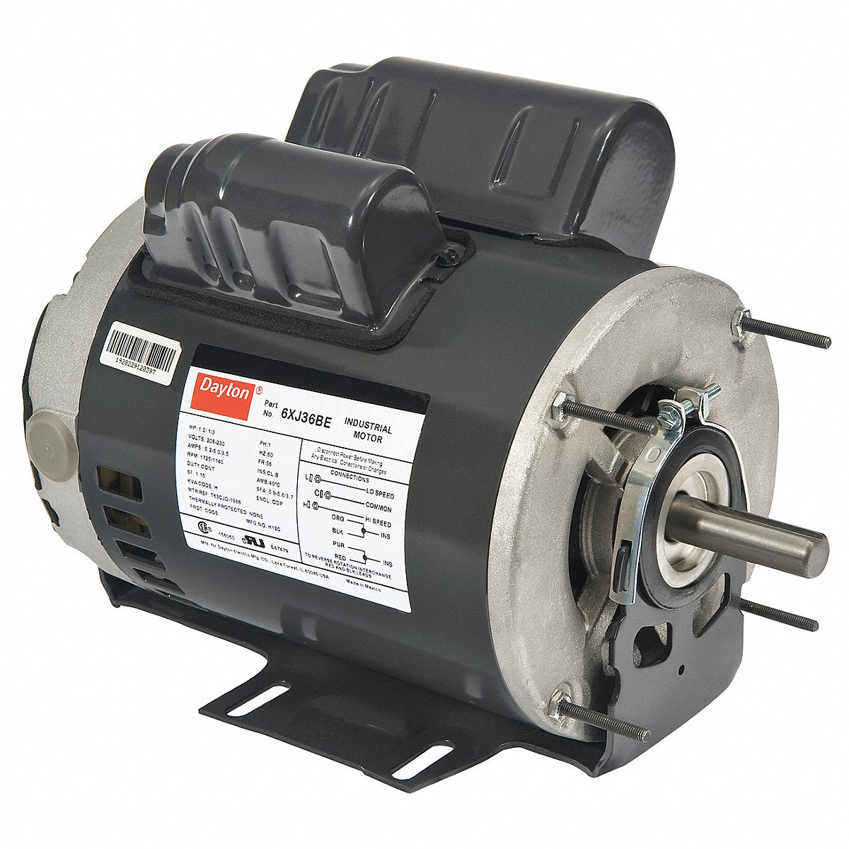 Dayton Generalpurposemotor, 1-Hp, 1/3Hp (6XJ34)