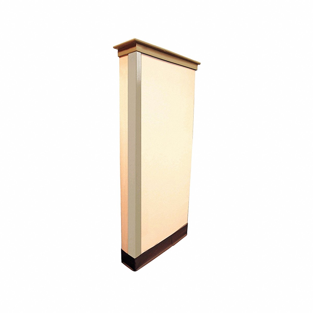 Grainger Global Sourcing - Tools Corner Guard, Beige, Grain, Pvc, 4 Ft H, 4 FT (19F832)