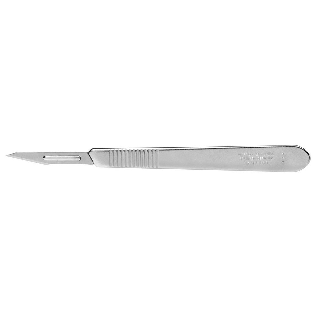 Martor USA 23111.54 Snap-off Utility Knife: 41.50 mm Blade, 41.50 mm Handle, Pointed Tip Single Edged Blade