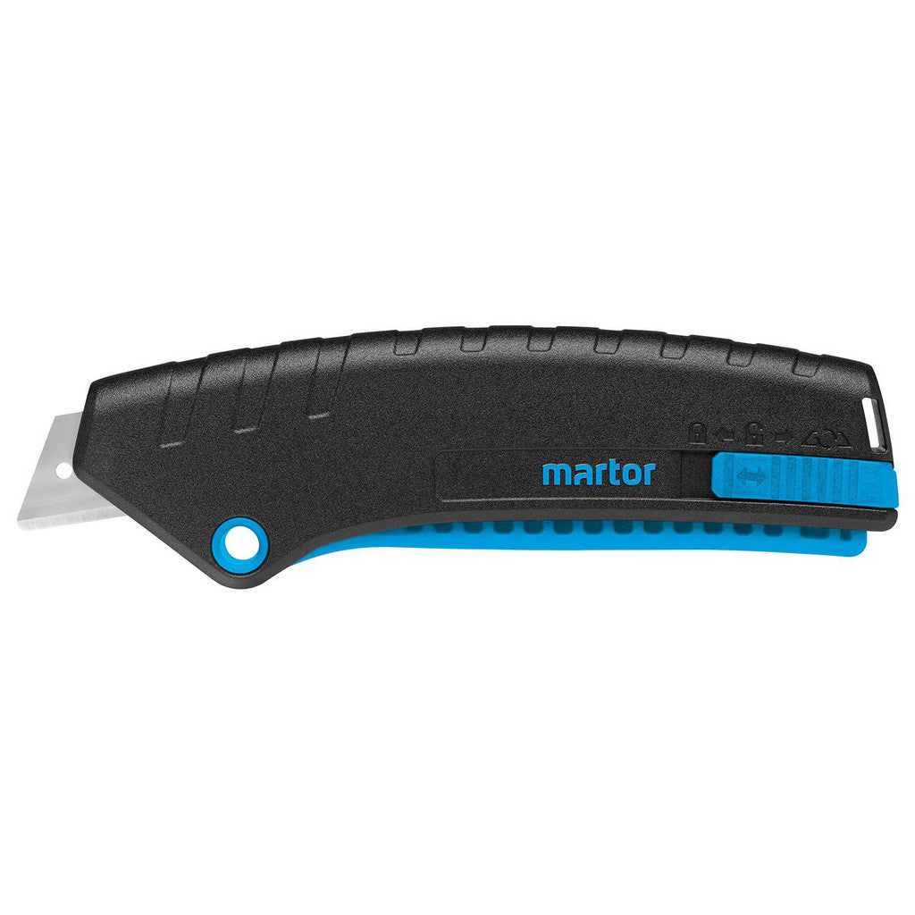 Martor USA 125002.02 Snap-off Utility Knife: 50.10 mm Blade, 50.10 mm Handle, Trapezoid Blade