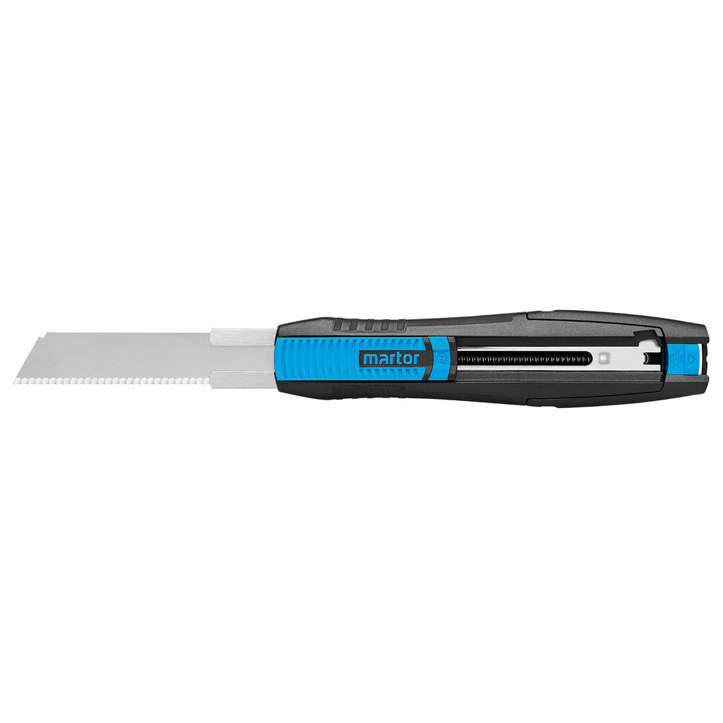Martor USA 380005.02 Snap-off Utility Knife: 109.50 mm Blade, 109.50 mm Handle, Auto-Retracting Blade