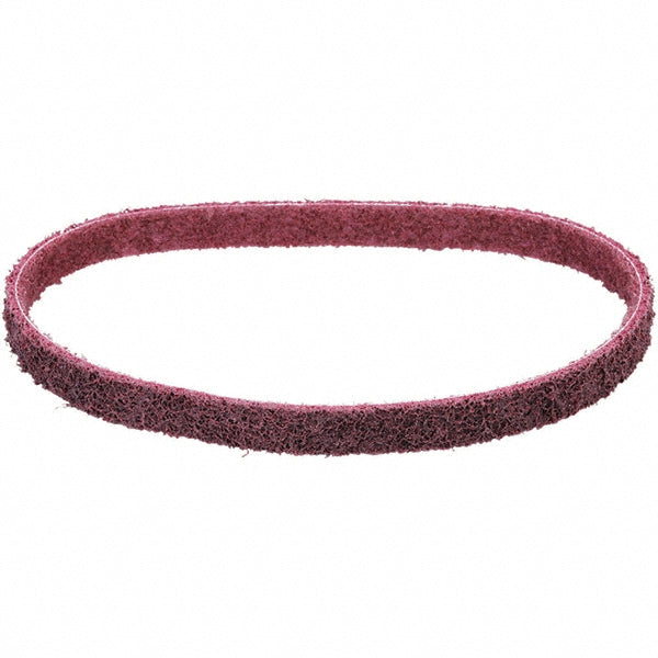 Dynabrade 78025 Abrasive Belt: 3/4" Wide, 18" OAL, Aluminum Oxide