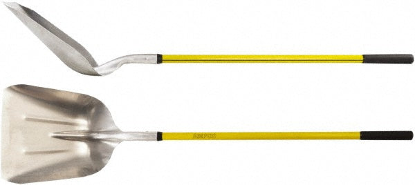Ampco S-79FG Scooping Shovel: Aluminum, Square, 14" Blade Width