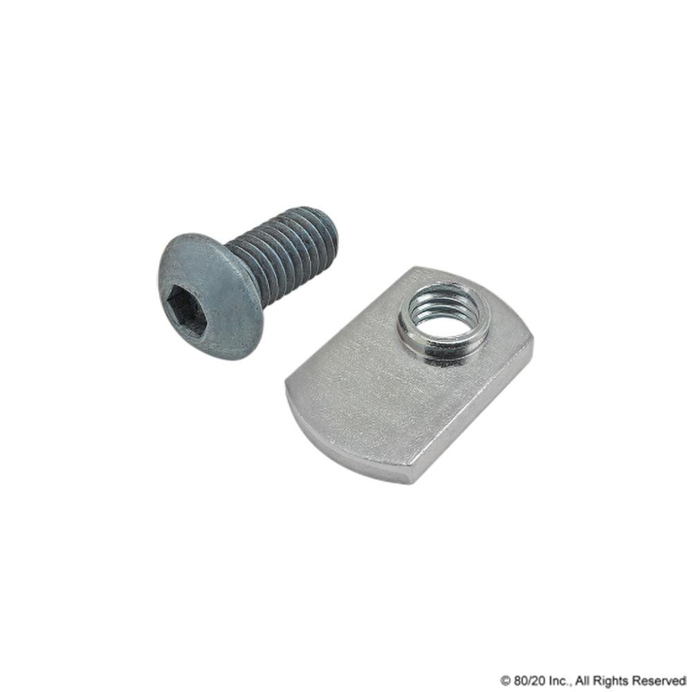 80/20 Inc. 75-3422 Button Head Socket Cap Screw: Use with Series 15/30/40