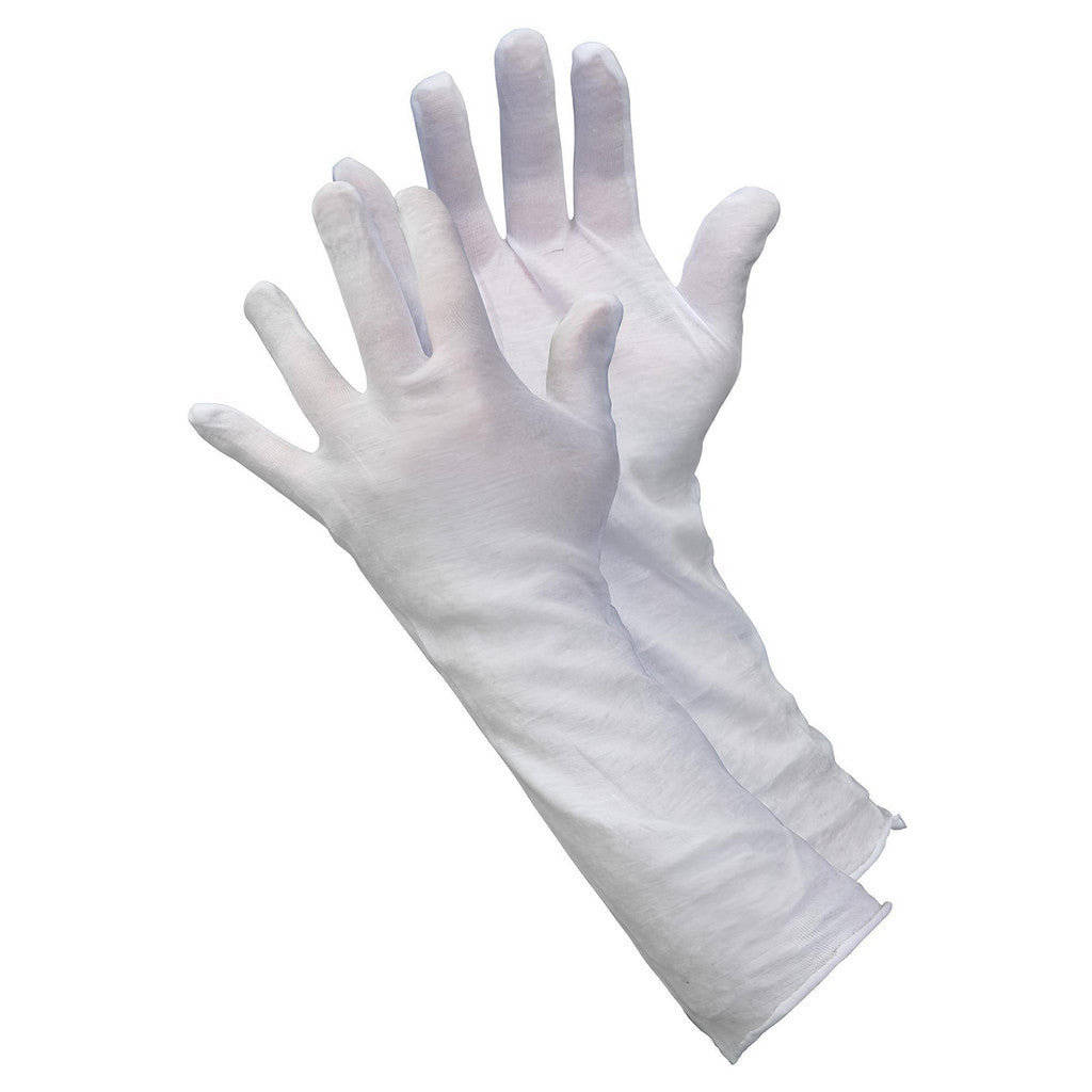 MCR Safety Work Gloves: Memphis 8614C, Size Large, Cotton Lined, Cotton, General Purpose