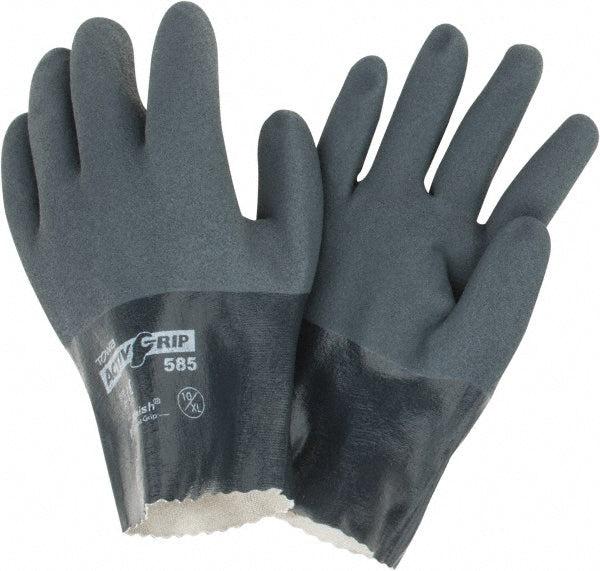 PIP 56-AG585/XL Work Gloves: ActivGrip 56-AG585, Size X-Large, Nitrile-Coated Nitrile, General Purpose