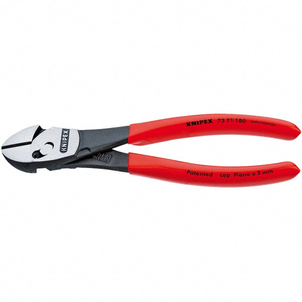 Knipex 73 72 180 BK Diagonal Cutting Plier: 3 3.2 4.6 & 5.5 mm Cutting Capacity