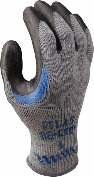 SHOWA 330S-07 Work Gloves: SHOWA Atlas 330, Size Small, Latex-Coated Cotton, General Purpose