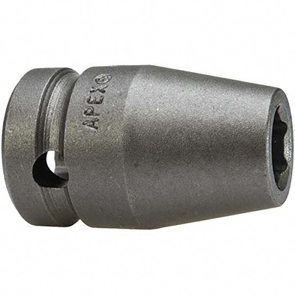 Apex M-10MME1 Impact Socket: 1/4" Drive, 10mm Socket, Hex Drive