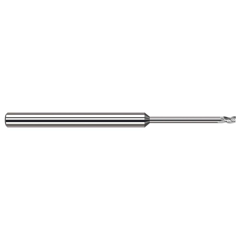Harvey Tool 35493 Square End Mill: 3/32" Dia, 0.1390" LOC