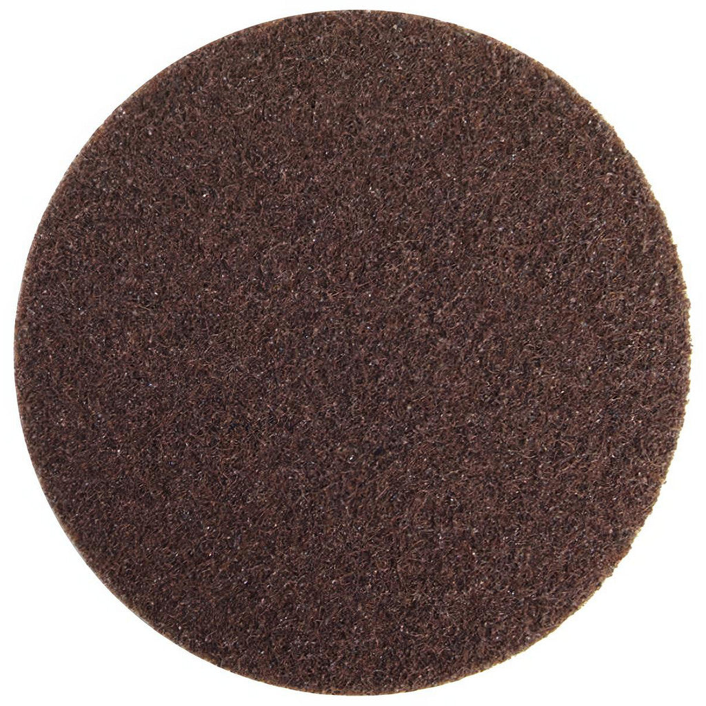 Norton 66261055018 Hook & Loop Disc: 4" Dia, Non-Woven, Aluminum Oxide