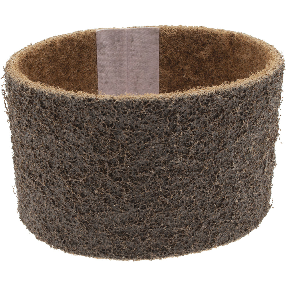 Norton 66261055324 Abrasive Belt: 3-1/2" Wide, 15-1/2" OAL, 80 Grit, Aluminum Oxide (Pack of 8)