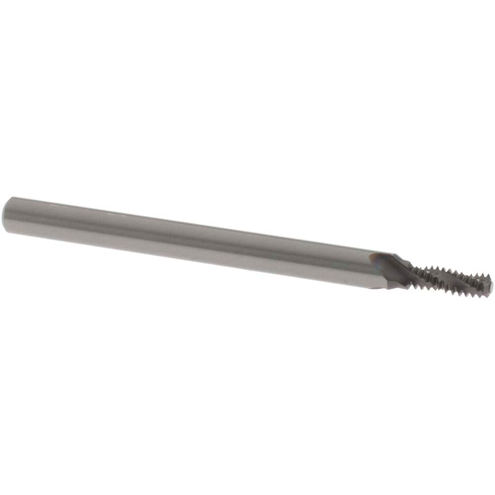 OSG 4100000511 Helical Flute Thread Mill: #10-32, Internal, 3 Flute, 3/16" Shank Dia, Solid Carbide