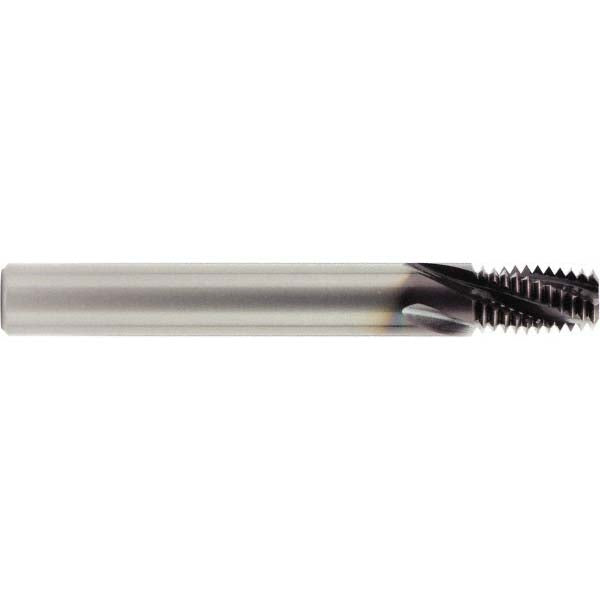 OSG 4200100311 Helical Flute Thread Mill: 1/4-18, 4 Flute, 3/8" Shank Dia, Solid Carbide