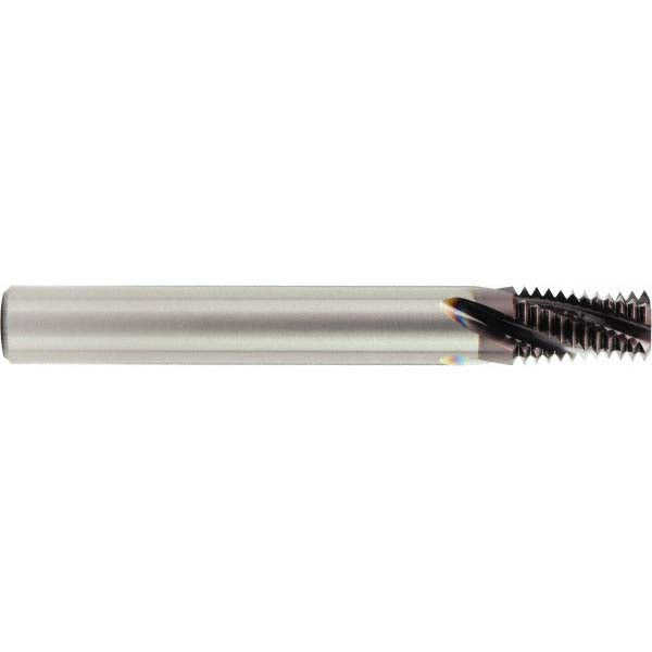 OSG 4200000411 Helical Flute Thread Mill: 1/2-14, 4 Flute, 5/8" Shank Dia, Solid Carbide
