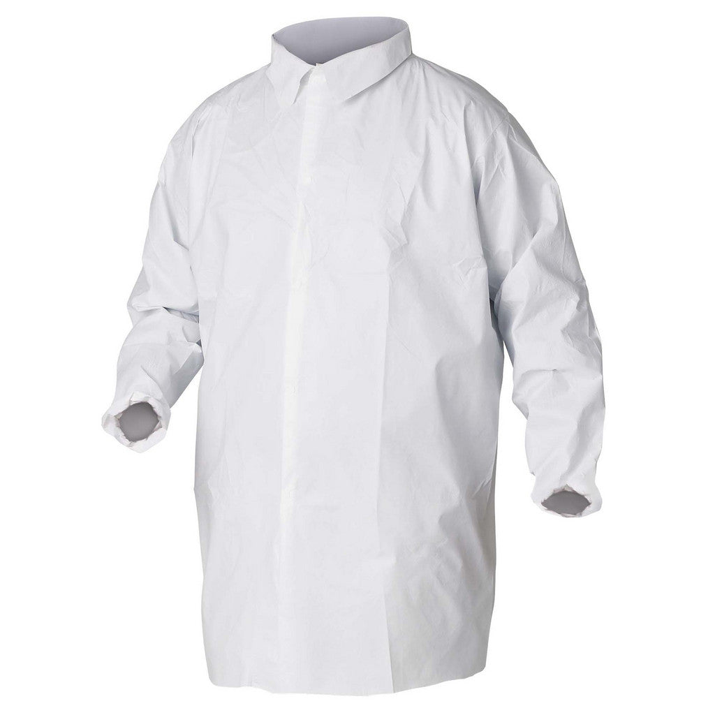 KleenGuard 44445 Lab Coat: Size 2X-Large, Microporous Film