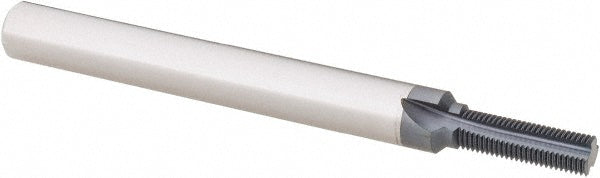 Scientific Cutting Tools TM6-.5MM-A Straight Flute Thread Mill: Internal, 3 Flutes, 1/4" Shank Dia, Solid Carbide