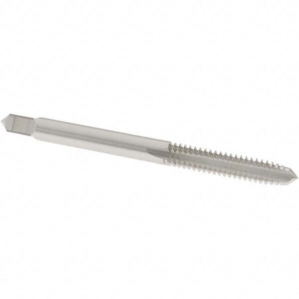 OSG 1745300 Straight Flute Tap: #10-24 UNC, 3 Flutes, Plug, 2B Class of Fit, Cobalt, Bright/Uncoated