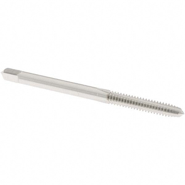 OSG 1745100 Straight Flute Tap: #6-32 UNC, 3 Flutes, Plug, 2B Class of Fit, Cobalt, Bright/Uncoated