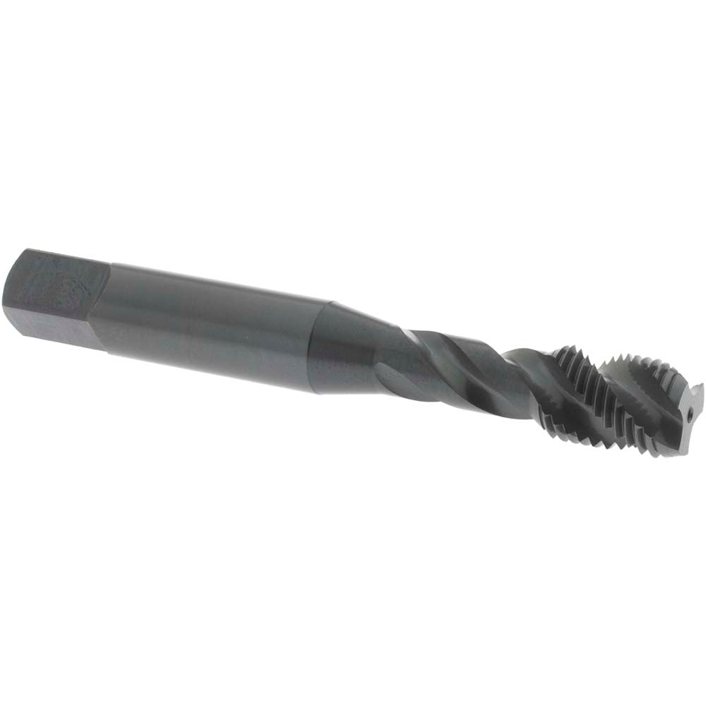 OSG 1762901 Spiral Flute Tap: 3/8-24 UNF, 3 Flutes, Modified Bottoming, 2B Class of Fit, Vanadium High Speed Steel, Oxide Coated