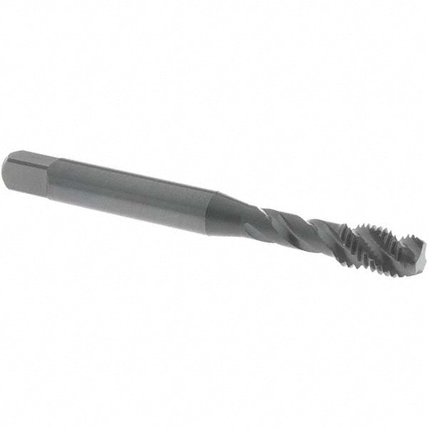 OSG 1763501 Spiral Flute Tap: 1/4-28 UNF, 3 Flutes, Modified Bottoming, 2B Class of Fit, Vanadium High Speed Steel, Oxide Coated