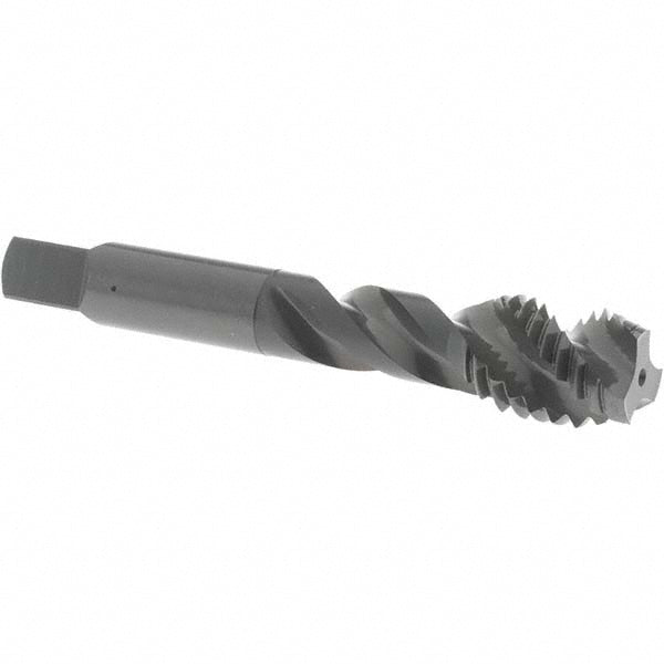 OSG 1749201 Spiral Flute Tap: 5/8-11 UNC, 3 Flutes, Modified Bottoming, 2B Class of Fit, Vanadium High Speed Steel, Oxide Coated