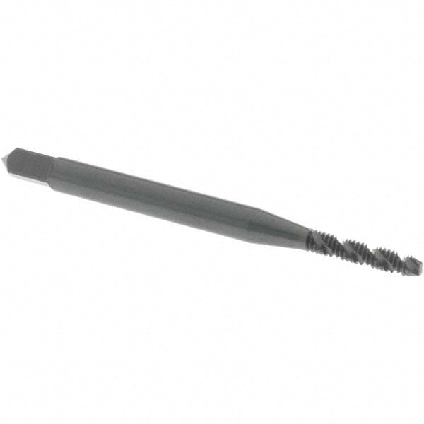 OSG 1748901 Spiral Flute Tap: #2-56 UNC, 2 Flutes, Modified Bottoming, 2B Class of Fit, Vanadium High Speed Steel, Oxide Coated