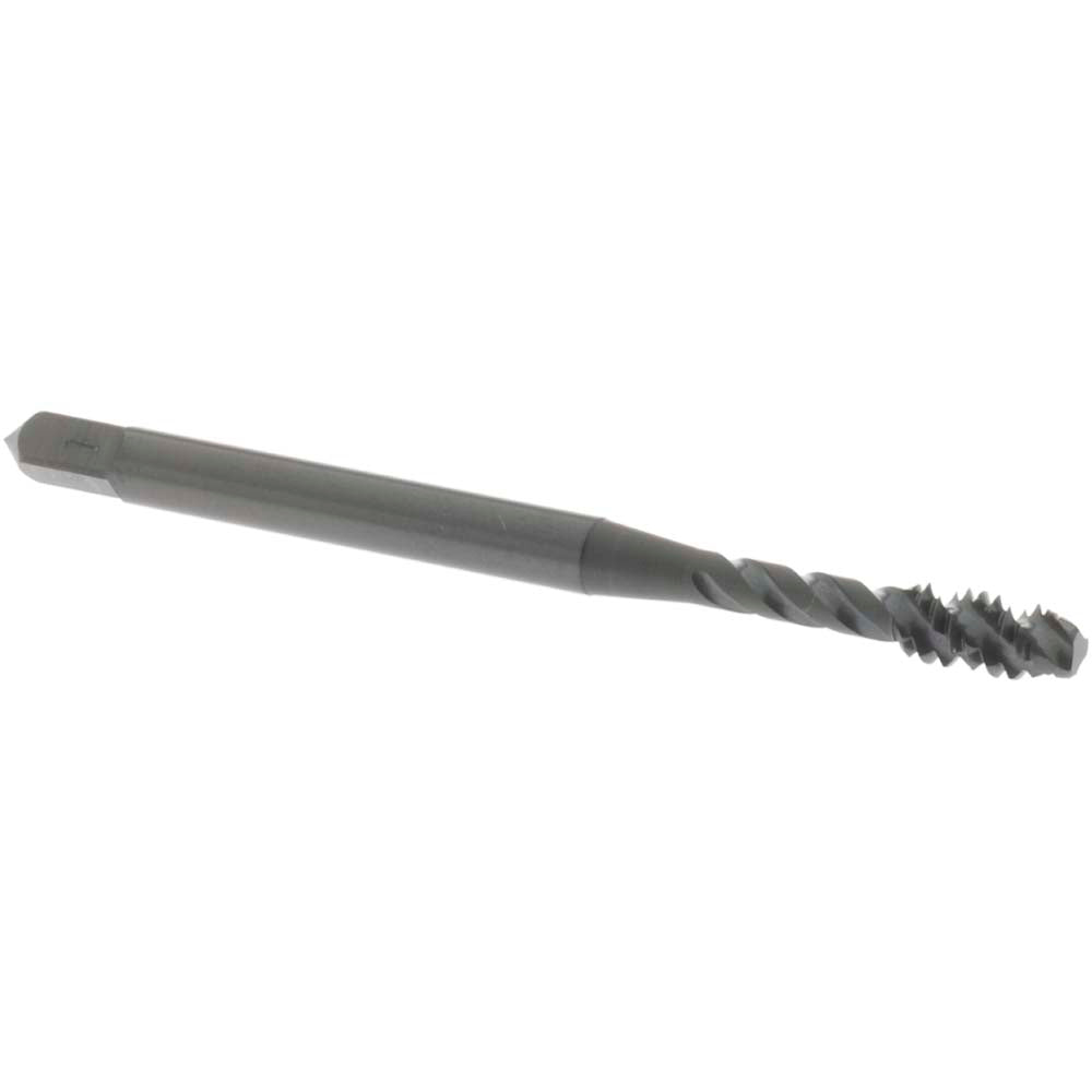 OSG 1746701 Spiral Flute Tap: #6-32 UNC, 3 Flutes, Modified Bottoming, 2B Class of Fit, Vanadium High Speed Steel, Oxide Coated