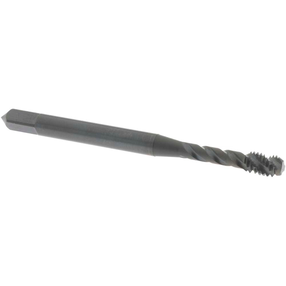 OSG 1755301 Spiral Flute Tap: M4x0.70 Metric Coarse, 3 Flutes, Bottoming, 6H Class of Fit, Vanadium High Speed Steel, Oxide Coated