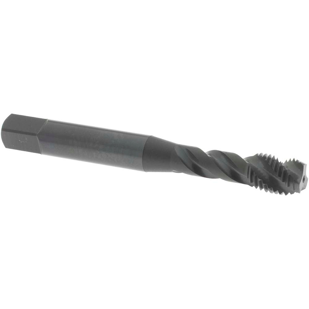 OSG 1746601 Spiral Flute Tap: M8x1.00 Metric Fine, 3 Flutes, Bottoming, Vanadium High Speed Steel, Oxide Coated