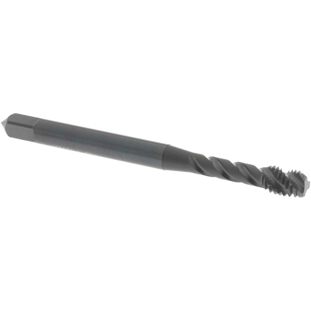 OSG 1755601 Spiral Flute Tap: M5x0.80 Metric Coarse, 3 Flutes, Bottoming, 6H Class of Fit, Vanadium High Speed Steel, Oxide Coated