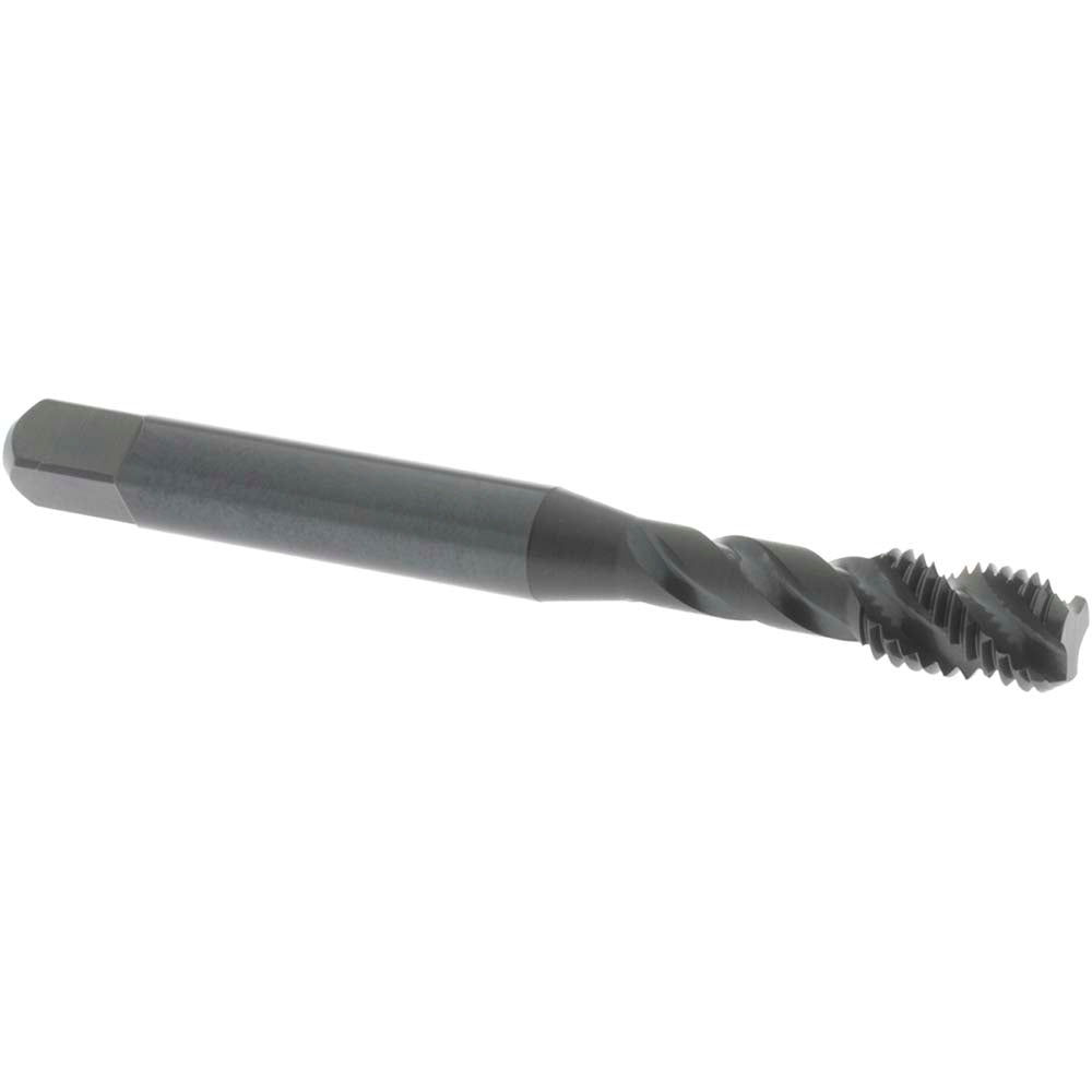 OSG 1763601 Spiral Flute Tap: 1/4-28 UNF, 3 Flutes, Bottoming, 2B Class of Fit, Vanadium High Speed Steel, Oxide Coated