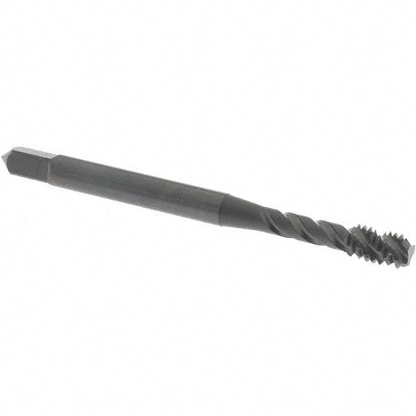 OSG 1747101 Spiral Flute Tap: #8-32 UNC, 3 Flutes, Bottoming, 2B Class of Fit, Vanadium High Speed Steel, Oxide Coated