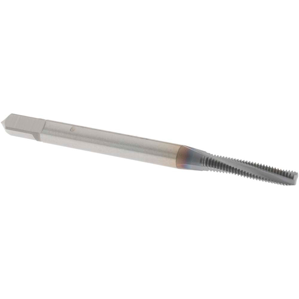 OSG 1316210008 Spiral Flute Tap: M2.5x0.45 Metric Coarse, 3 Flutes, Modified Bottoming, 6H Class of Fit, Powdered Metal, TICN Coated