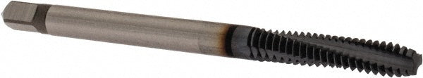OSG 1709108 Spiral Flute Tap: #6-32 UNC, 3 Flutes, Modified Bottoming, 2B Class of Fit, Powdered Metal, TICN Coated