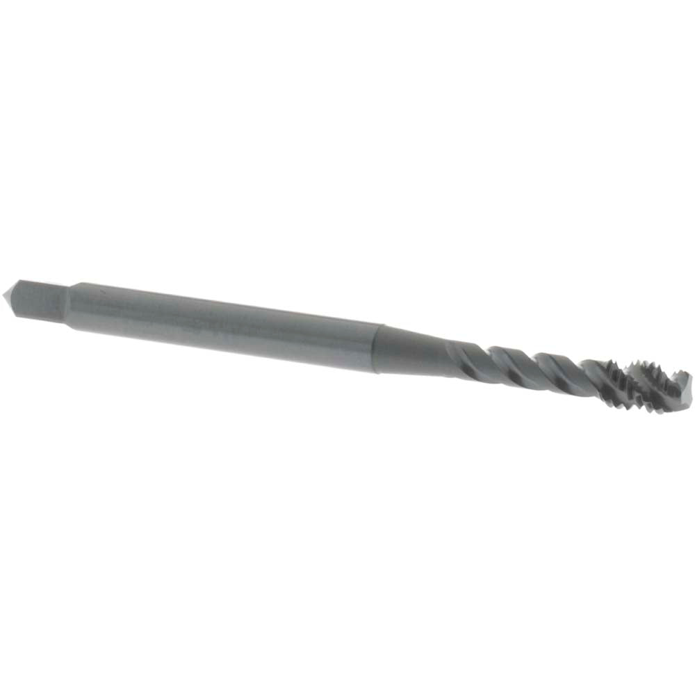 OSG 1746401 Spiral Flute Tap: M3.5x0.60 Metric Coarse, 3 Flutes, Modified Bottoming, 6H Class of Fit, Vanadium High Speed Steel, Oxide Coated