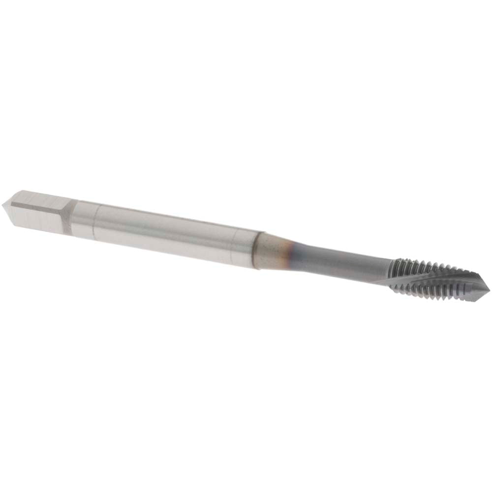 OSG 1316300308 Spiral Flute Tap: M4x0.70 Metric Coarse, 3 Flutes, Plug, 6H Class of Fit, Cobalt, Nitride Coated