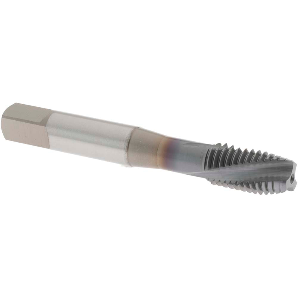 OSG 1316301008 Spiral Flute Tap: M10x1.50 Metric Coarse, 3 Flutes, Plug, 6H Class of Fit, Cobalt, Nitride Coated