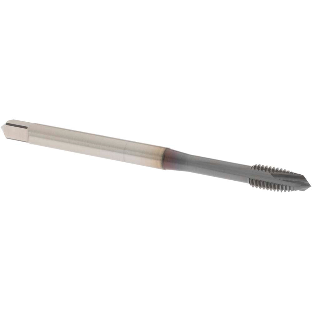 OSG 1111700408 Spiral Point Tap: M5x0.8 Metric, 3 Flutes, Plug Chamfer, 6H Class of Fit, HSS-E Vanadium, V Coated
