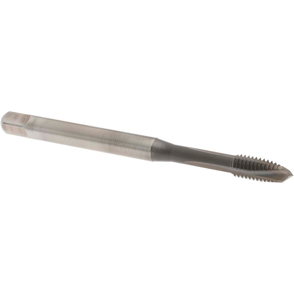 OSG 1111600503 Spiral Point Tap: M6x1 Metric, 3 Flutes, Plug Chamfer, 6H Class of Fit, HSS-E Vanadium, Nitride Coated