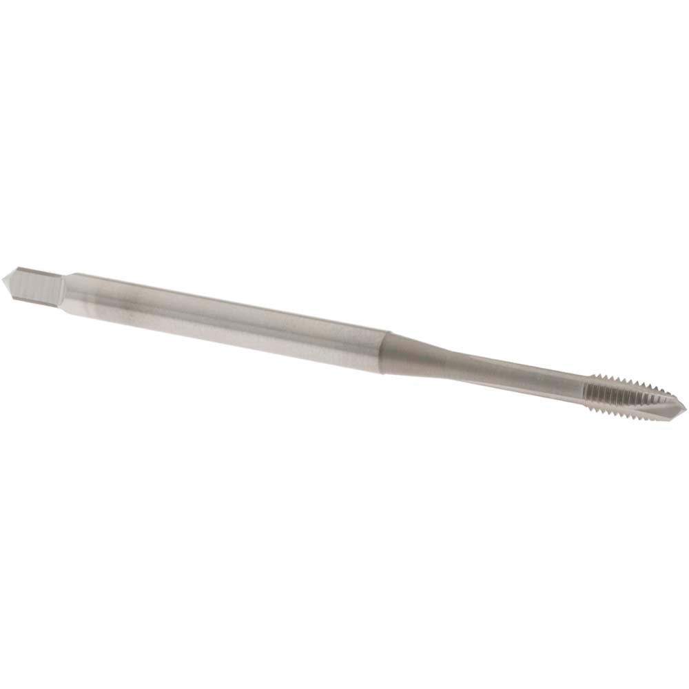 OSG 1111600103 Spiral Point Tap: M3x0.5 Metric, 3 Flutes, Plug Chamfer, 6H Class of Fit, HSS-E Vanadium, Nitride Coated