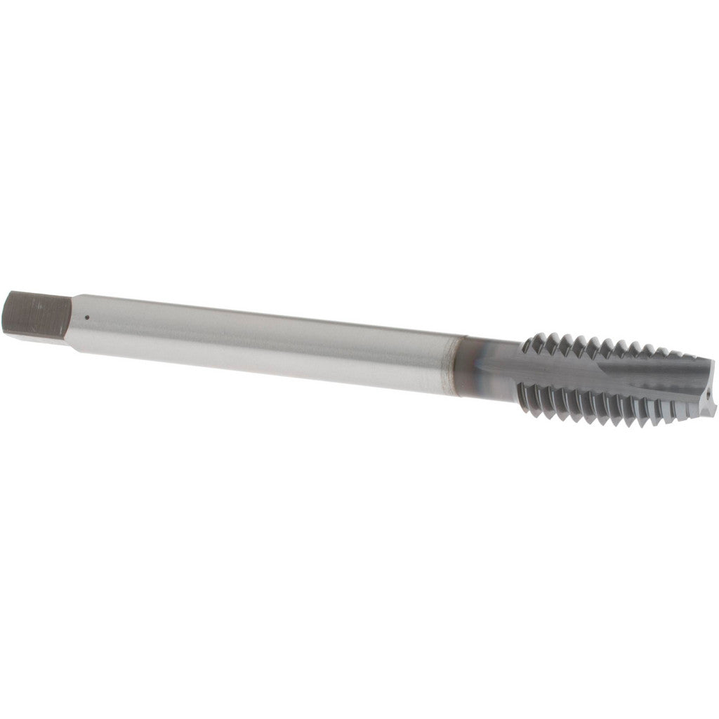 OSG 1101701208 Spiral Point Tap: 7/16-14 UNC, 3 Flutes, Plug Chamfer, 3B Class of Fit, HSS-E Vanadium, V Coated