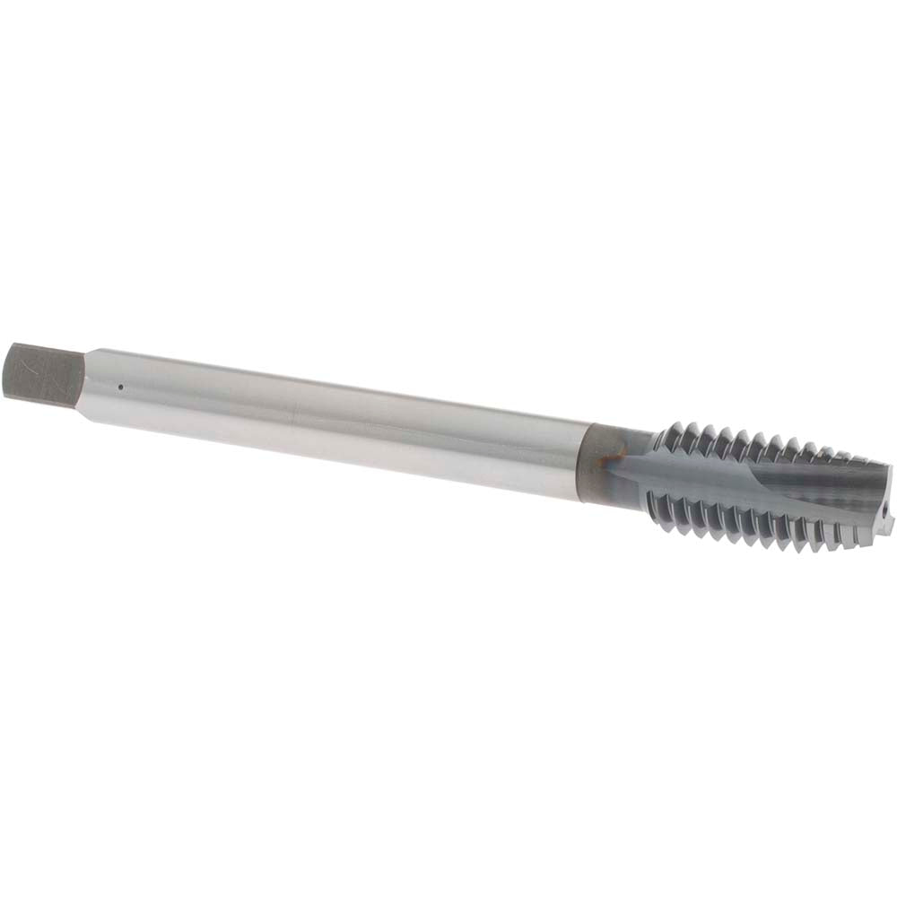 OSG 1101701408 Spiral Point Tap: 1/2-13 UNC, 3 Flutes, Plug Chamfer, 3B Class of Fit, HSS-E Vanadium, V Coated