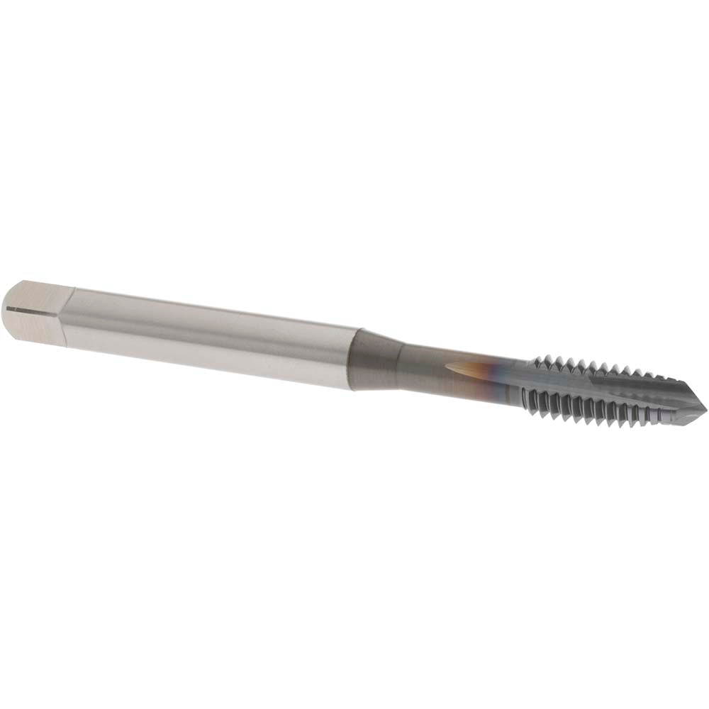 OSG 1101700808 Spiral Point Tap: 5/16-18 UNC, 3 Flutes, Plug Chamfer, 3B Class of Fit, HSS-E Vanadium, V Coated