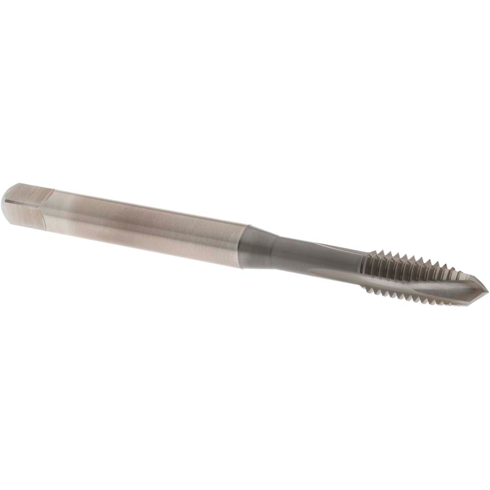 OSG 1101601103 Spiral Point Tap: 5/16-18 UNC, 3 Flutes, Plug Chamfer, 2B Class of Fit, HSS-E Vanadium, Nitride Coated