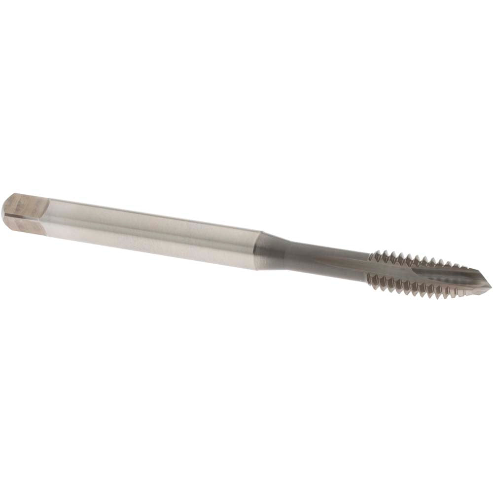 OSG 1101600803 Spiral Point Tap: 1/4-20 UNC, 3 Flutes, Plug Chamfer, 2B Class of Fit, HSS-E Vanadium, Nitride Coated