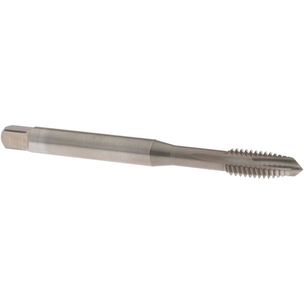 OSG 1101601003 Spiral Point Tap: 5/16-18 UNC, 3 Flutes, Plug Chamfer, 3B Class of Fit, HSS-E Vanadium, Nitride Coated