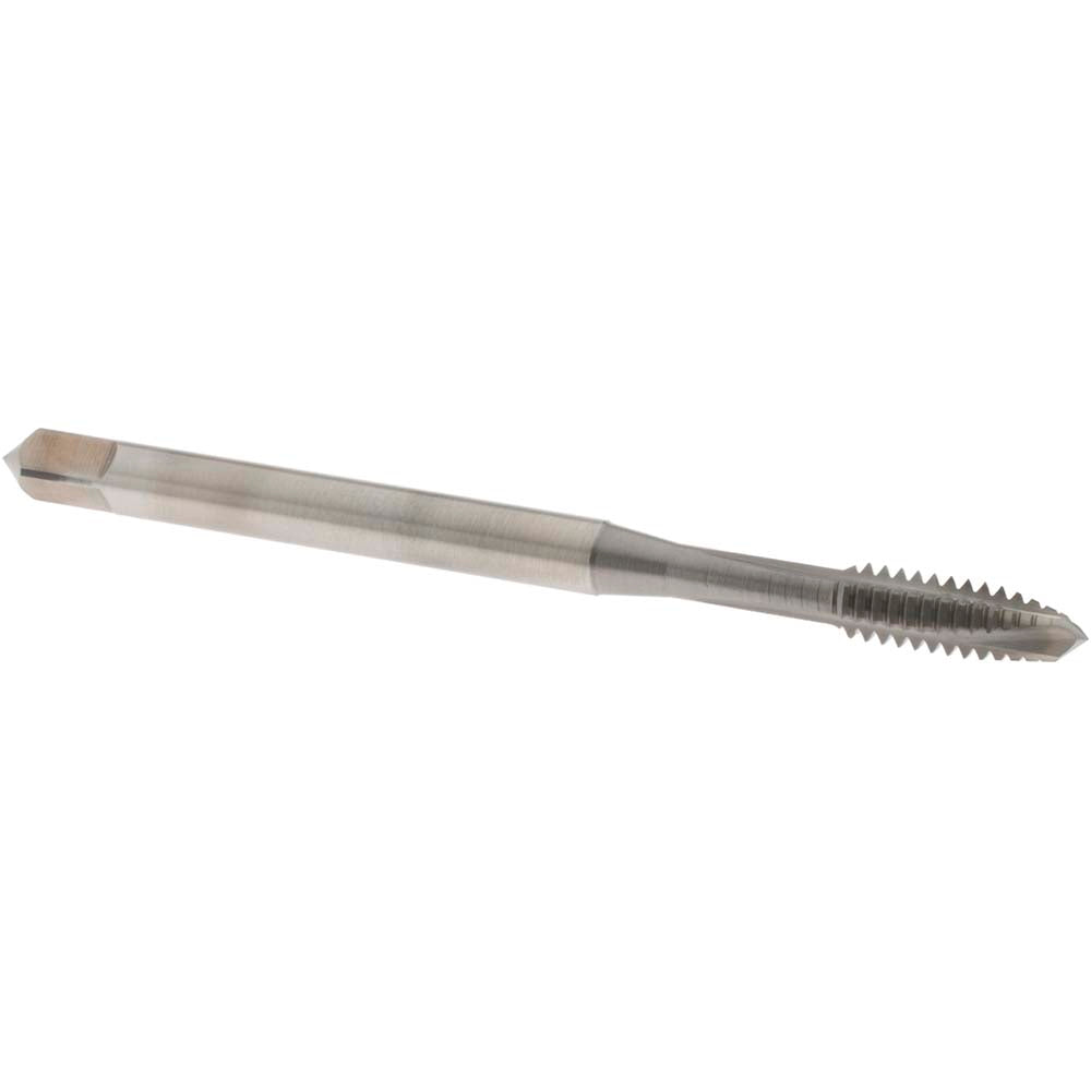 OSG 1101600503 Spiral Point Tap: #10-24 UNC, 3 Flutes, Plug Chamfer, 2B Class of Fit, HSS-E Vanadium, Nitride Coated