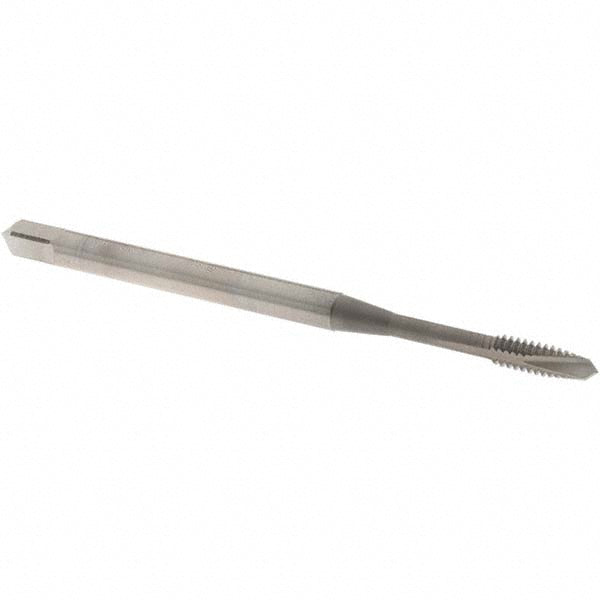 OSG 1101600203 Spiral Point Tap: #4-40 UNC, 2 Flutes, Plug Chamfer, 2B Class of Fit, HSS-E Vanadium, Nitride Coated
